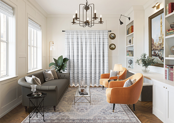 Bohemian, Ashen - Made to Measure Curtains - Image 15